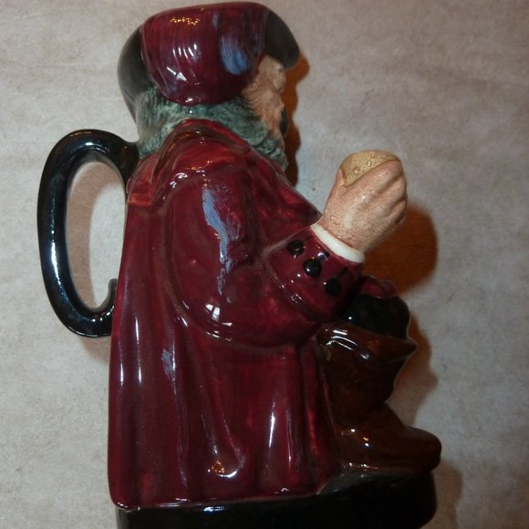 VINTAGE ROYAL DOULTON PORCELAIN "FALSTAFF" TOBY MUG - Picture 2 of 3